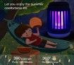 3 In1 LED USB Solar Power Mosquito Killer Lamp Protable Lantern Outdoor Repellent Light Insect Bug Mosquito Trap Moskito Camping