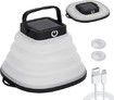 Solar Camping Lights, Portable Collapsible Crush Warm Light Solar Powered Lantern Waterproof LED Hanging Lanterns