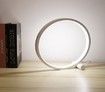 Touch Control Bedside Table Lamp - Led Desk Lamp Dimmable Warm White Light Night Light,Modern Decorative Nightstand Lamps (White)