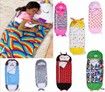 160x60cm Pillow & Sleepy bag Cozy warm all season Col White