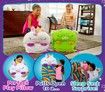 160x60cm Pillow & Sleepy bag Cozy warm all season Col White