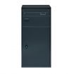Metal Letter Box Mail Post Box Parcel Package Letterbox Lockable Mailbox