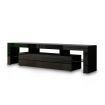 Black Modern TV Cabinet Stand Furniture Entertainment Unit Table RGB light