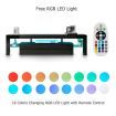 Black Modern TV Cabinet Stand Furniture Entertainment Unit Table RGB light