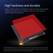 Upgraded 3D Printer Glass Bed Surface Build Plate For Ender 3, Ender 3X, Ender 3 Pro, Ender 3 V2 and Ender-5, 235x235x4MM