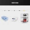 12PCS Shoe Storage Box Sneaker Display Cases ABS Plastic Boxes Stackable Organiser Transparent