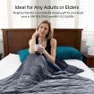 Luxdream 5kg 198x122cm Heavy Gravity Weighted Blanket Kids Adults Deep Relax Sleep Anti-Anxiety