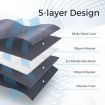 Luxdream Adult Weighted Blanket 9kg 198x122cm Stress Anxiety Relief Deep Sleep Heavy Gravity Blanket