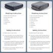 Luxdream Heavy Weighted Blanket for Adults 9KG Queen Gravity Blanket for Anxiety Therapy Minky Velvet Cover