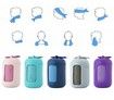 Portable Cooling Sports Towel Quick Drying Microfiber Instant Ice Towel Outdoor Travel Fitness Running Cycling Towel with Bag (Purple)