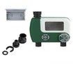 Programmable Hose Faucet Timer, 2 Outlet, Green