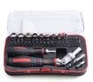 61 in 1 Ratcheting Screwdriver Sets, Precision Magnetic Screwdriver Set with Ratchet Handles, Sockets & Bits, Household Repair Tool Kits Furniture