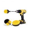 4Pack Drill Brush Power Scrubber Cleaning Brush Extended Long Attachment Set All Purpose Drill Scrub Brushes Kit for Car, Floor