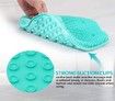 Shower Foot Scrubber Massager Cleaner, Acupressure Mat with Non-Slip Suction Cups, Improve Circulation, Exfoliation,Massage Mat