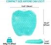 Shower Foot Scrubber Massager Cleaner, Acupressure Mat with Non-Slip Suction Cups, Improve Circulation, Exfoliation,Massage Mat