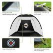 Golf Practice Net and Hitting Mat Target Set Training Aids Home Golf Swing Driving Indoor Outdoor