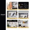 Mirror Jewellery Armoire Cabinet Organizer Door Wall Mounted Hanging Cabinet Cosmetics Storage -White