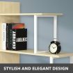 Multi-Level Ladder Bookshelves Bookcase Display Shelf Storage Cube Unit Cabinet with Doors