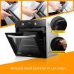 Maxkon Built in Electric Wall Oven Cooking Oven 10 Functions 80L Knob Control