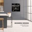 Maxkon Built in Electric Wall Oven Cooking Oven 10 Functions 80L Knob Control