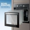 Maxkon Built in Electric Wall Oven Cooking Oven 10 Functions 80L Knob Control