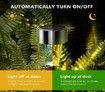 12Pack Solar Lights Outdoor Decorative, 8H Waterproof Auto Solar Garden Lights, Anti-Deform Stainless Steel Pathway Light Solar Powered, for Garden, Walkway