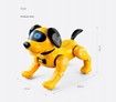 RC Robot Dog Toy Stunt Puppy Voice Control Toys Pet Dancing Programmable Robot with Sound COL.Yellow