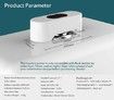 Portable external infrared automatic closestool flush touchless flush built-in lithium battery touchless toilet flush