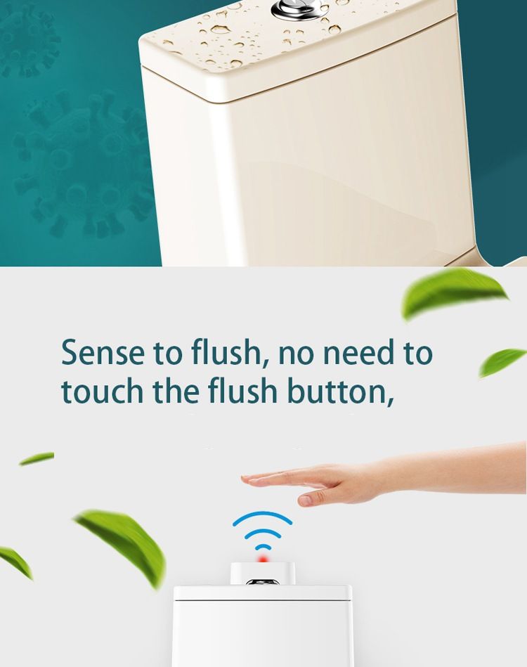 infrared toilet flush