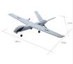 DIY Military Fixed-Wing Foam RC Airplane Remote Control Glider Large Throw Hand RC Toy Airplane with LED