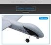 DIY Military Fixed-Wing Foam RC Airplane Remote Control Glider Large Throw Hand RC Toy Airplane with LED