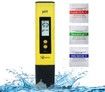 PH Meter, Digital PH Meter with 0.01 pH Accuracy and 0.00to14.00PH Measurement Range for Water Quality, Hydroponics, Aquariums, Drinking Water, RO System, Fishpond and Swimming Pool