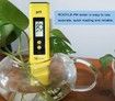 PH Meter, Digital PH Meter with 0.01 pH Accuracy and 0.00to14.00PH Measurement Range for Water Quality, Hydroponics, Aquariums, Drinking Water, RO System, Fishpond and Swimming Pool