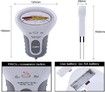 Water Quality Tester Portable Digital 2 in 1 Water Quality PH Chlorine Level CL2 Tester Meter for Swimming Pool Spa Drinking Water Quality Analysis Monitor (PH CL2 Tester)