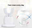 U-shaped Teeth Whitening Ultrasonic Tooth Brush Kit Automatic 360 Degree Wirelss Electric Toothbrush