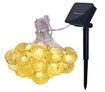 30LED 6.5M Crystal Ball Waterproof Solar String Lights Outdoor Col.Warm White