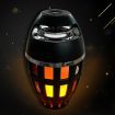 Portable Bluetooth 5.0 Indoor/Outdoor Wireless Speaker, LED Torch Atmospheric Lighting Effect, 5-Watt Audio USB Speaker, 800 mAh Battery for iPhone/iPad/Android