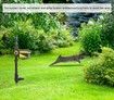 Solar Bird Repellent Sprinkler Water Deterrent Sprinkler Dog / Cat Driver Garden Orchard Driver Bird Repeller Infrared Sensor Drive