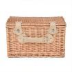 Deluxe 4 Person Picnic Basket Baskets Set Outdoor Corporate Blanket Park Trip