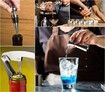 12 Pcs Bartender Kit Cocktail 600ml/800ml Boston Shaker Set with Stand, Muddler, Jigger, Strainer