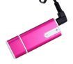 V03 Mini Digital Audio Voice Recorder Dictaphone USB Flash Drive MP3 Player with Clip- Red (8GB)