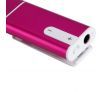 V03 Mini Digital Audio Voice Recorder Dictaphone USB Flash Drive MP3 Player with Clip- Red (8GB)