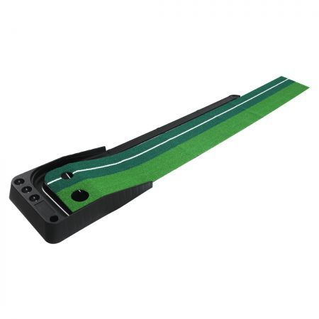 Golf Putting Mat Portable Auto Return Practice Putter Trainer Indoor Outdoor Type B