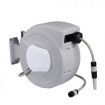 Garden Hose Reel Retractable Spray Gun Nozzle Water Wall Bracket Auto Rewind 25M