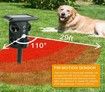Solar & Rechargeable Animal Repeller, Waterproof Ultrasonic Pest Control, 3 in 1 Mouse Deterrent Repellent for Dog, Cat, Squirrel w/Predator Sound, Motion Detector, LED Strobe Light