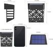 Solar Deck Lights, Solar Fence Lights Outdoor Waterproof LED Garden Decorative Lighting for Post?Patio, Front Door, Step, Stair, Pool and Yard, Warm White, 4 Pack