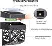 Solar Deck Lights, Solar Fence Lights Outdoor Waterproof LED Garden Decorative Lighting for Post?Patio, Front Door, Step, Stair, Pool and Yard, Warm White, 4 Pack