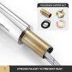 WELS Bathroom Basin Mixer Tap Bath Laundry Sink Tap Washing Basin Faucet Brass Body Chromed Finish