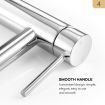 WELS Bathroom Basin Mixer Tap Bath Laundry Sink Tap Washing Basin Faucet Brass Body Chromed Finish