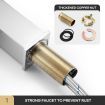 WELS Bathroom Tap Basin Mixer Chromed Washing Basin Tap 360 degree Swivel Laundry Sink Faucet